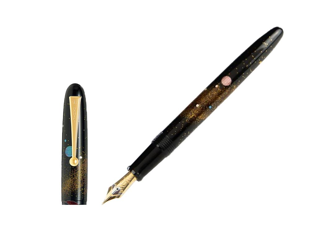 Namiki Yukari Milky Way Fountain Pen, Urushi lacquer, Gold,  FN-20M-RAM