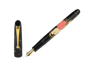 Namiki Nippon Art 3 Beauties Ohisa Takashima Fountain Pen, Maki-e, Gold