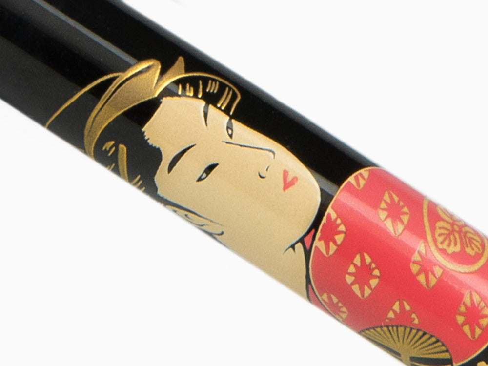 Namiki Nippon Art 3 Beauties Ohisa Takashima Fountain Pen, Maki-e, Gol -  Iguana Sell