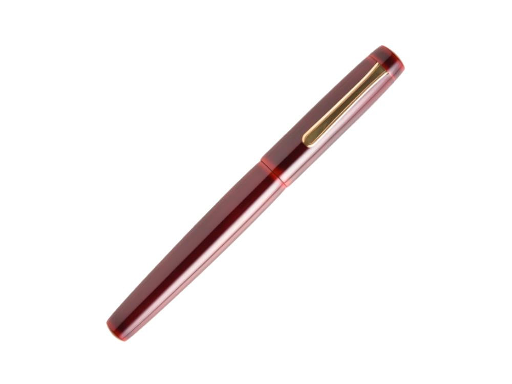 Nakaya Neo-Standard Fountain Pen, Aka-Tamenuri, 14k Gold bicolour