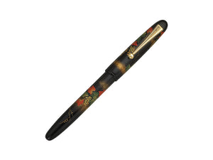 Namiki Yukari Grapevine Fountain Pen, Urushi lacquer, Gold, FN-10M-BU