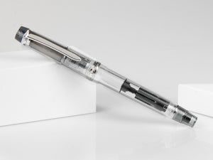 Pilot Custom Heritage 92 Fountain Pen, Resin, Chrome, Transparent