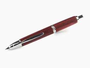 Pilot Capless Wooden Fountain Pen, Birch wood, Red, FC-2500RR-R