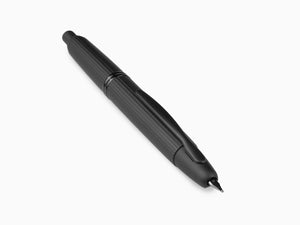 Pilot Capless Stripe Black Matte Fountain Pen, Lacquer, FC-2700RB-BM