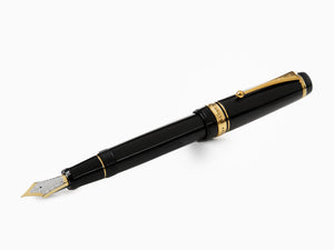 Pilot Custom Urushi Fountain Pen, Ebonite, Gold trim, Black, NPUN