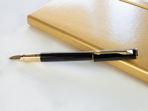 Parker Ingenuity 5th Small Black Rubber PGT Fountain Pen, S0959060