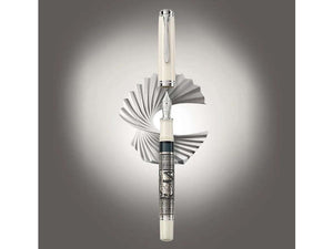 Pelikan Toledo M910 White Fountain Pen, Special Edition, 816236