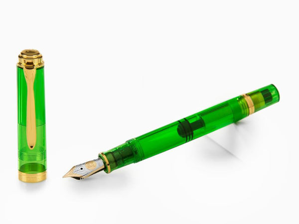 Pelikan Souverän M800 Green Demonstrator Fountain Pen, Special 
