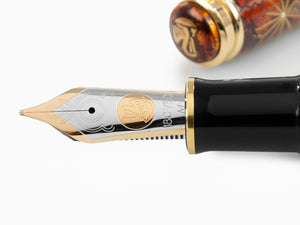 Pelikan Maki-e Ivy and Komon Fountain Pen, Limited Edition, 825832