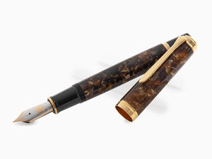 Pelikan M1000 Renaissance Brown Fountain Pen, Special Edition, 825863