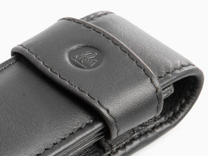 Pelikan 2 Pen Case, Leather, Black, Soft, 923417