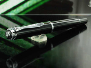 Pelikan M205 Fountain Pen, Black, Chrome trim, 971986