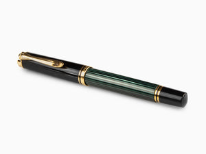 Pelikan Rollerball Pen Souverän R400, Black/Green, 997494