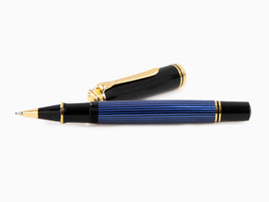 Pelikan Rollerball Pen Souverän R800, Black and Blue, 997668