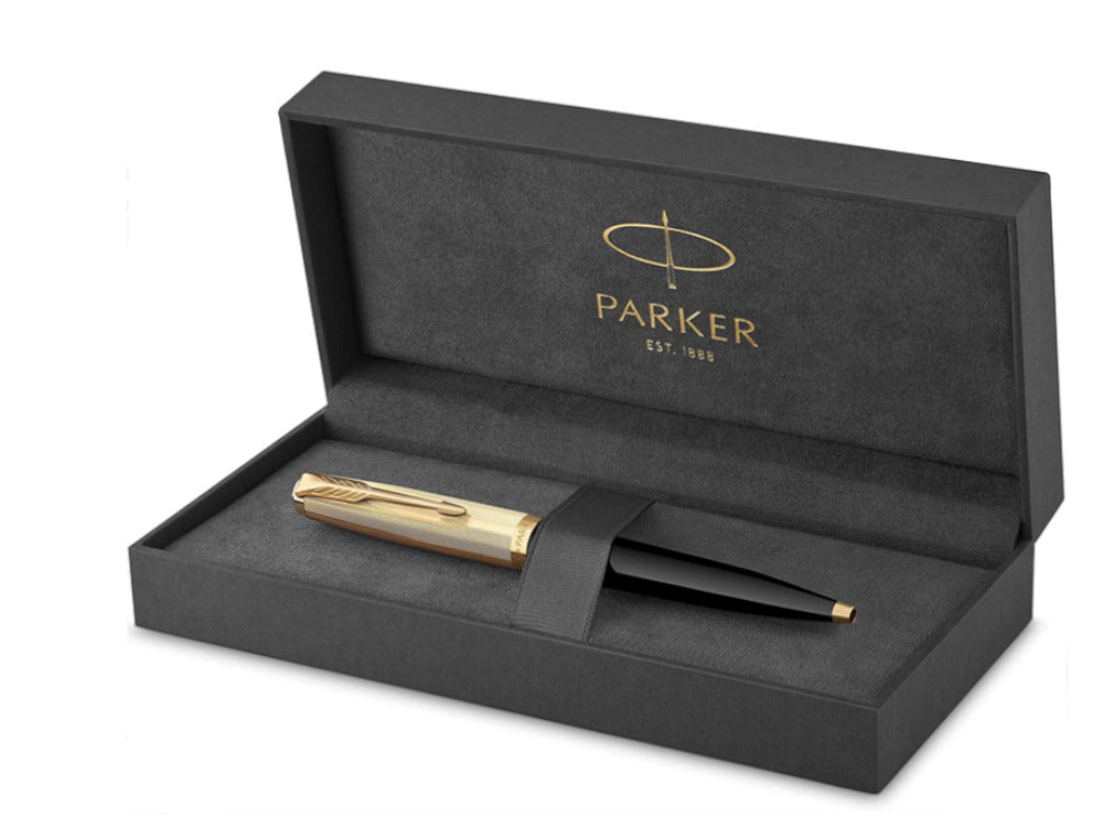 Parker 51 Ballpoint pen, Resin, Black, 2123513 - Iguana Sell