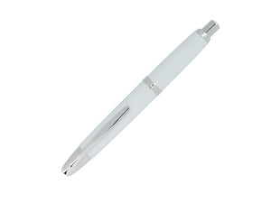 Pilot Capless Retractable Fountain Pen White, Chrome