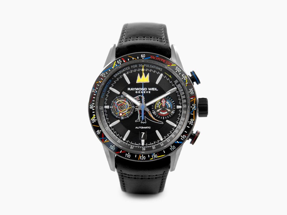 Raymond Weil Freelancer Basquiat Special Edition Automatic Watch,  7780-TIC-JMB01