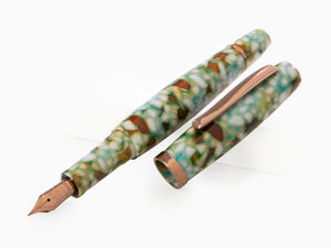 Scribo La Dotta Travertino Fountain Pen, 14K, Limited Ed, DOTFP17PC1403