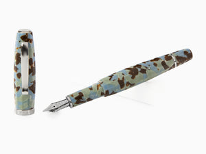 Scribo Feel Graniglia Fountain Pen, 18K Limited Edition, FEEFP25PL1803