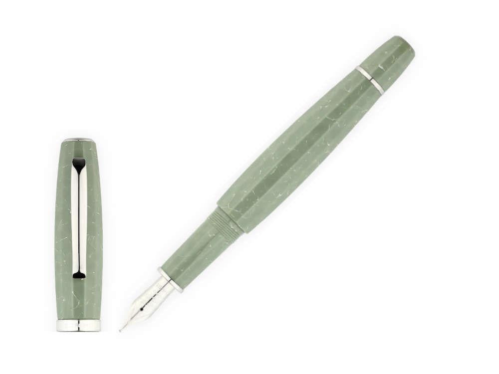 Scribo Feel Verde Antico Fountain Pen, 18K, Limited Ed, FEEFP26PL1803