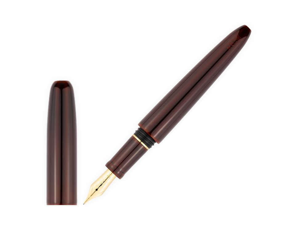 Scribo Piuma Hane Fountain Pen, 18k Gold, Limited Edition, PIUFP22YG1803