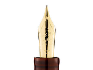 Scribo Piuma Hane Fountain Pen, 18k Gold, Limited Edition, PIUFP22YG1803