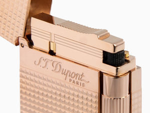 S.T. Dupont Ligne 2 Lighter, Palladium, Rose gold trim, 016424