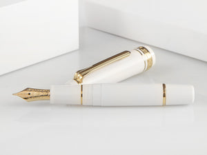 Sailor Pro Gear Slim Mini Sapporo Beni White Fountain Pen, 11-1503-310