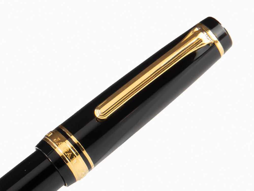 Sailor Professional Gear Gold 24k Fountain Pen, Black, 11-2036-420 - Iguana  Sell