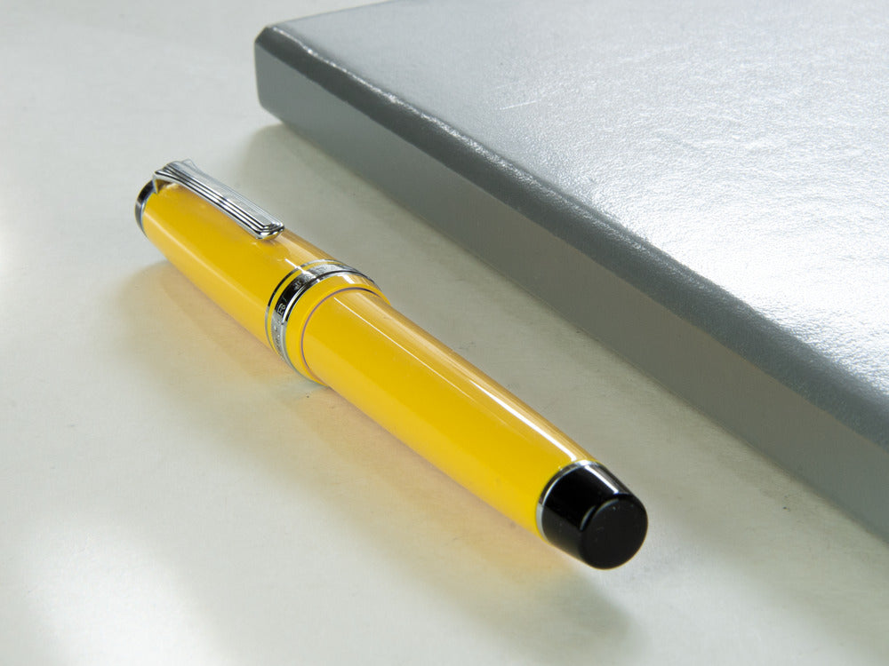 Sailor ProfessionalGear  Color Fountain Pen, Yellow, Chrome, 11-9280-470