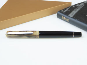 Tibaldi Infrangibile Taupe Grey Fountain Pen, Resin, Black, INFR-324-FP