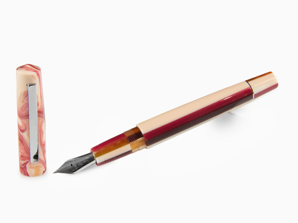 Tibaldi Infrangibile Russet Red Fountain Pen, Resin, Pink, INFR-359-FP