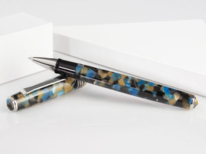 Tibaldi Nº60 Samarkand Blue Rollerball pen, Resin, Palladium, N60-681-RB