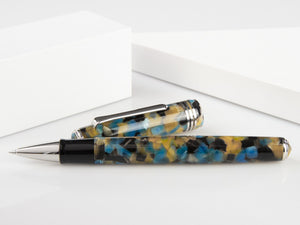 Tibaldi Nº60 Samarkand Blue Rollerball pen, Resin, Palladium, N60-681-RB