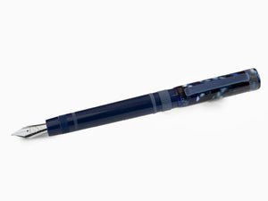 Tibaldi Perfecta Stonewash Blue Fountain Pen, Resin, Blue, PFC-781-FP