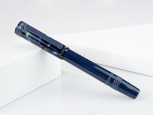 Tibaldi Perfecta Stonewash Blue Rollerball pen, Resin, Blue, PFC-781-RB