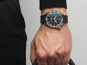 Tonino Lamborghini Shock Abs Quartz Watch, Blue, 42 mm, TLABSB-SS-R