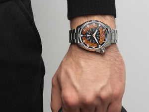 Tonino Lamborghini Shock Abs Quartz Watch, Orange, 42 mm, Bracelet, TLABSO-SS-B