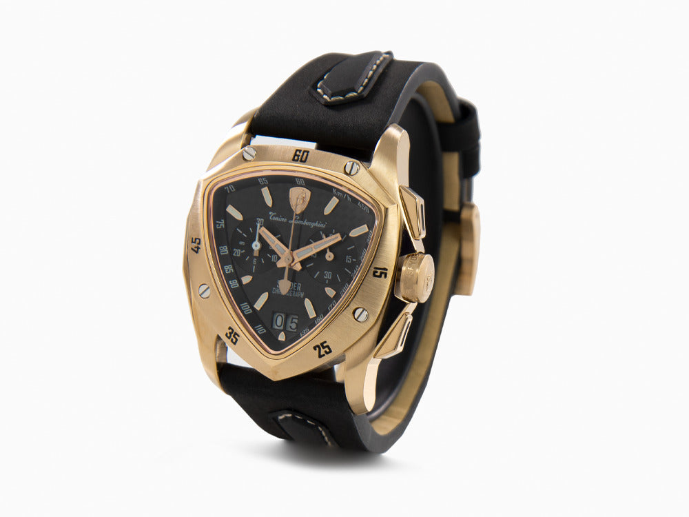 Tonino lamborghini 2024 watch leather strap