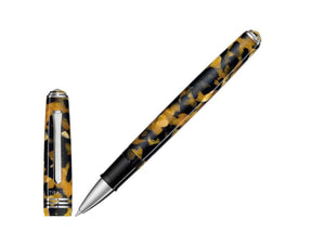 Tibaldi Nº60 Amber Yellow Rollerball pen, Resin, Palladium, N60-550-RB