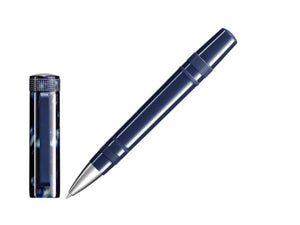 Tibaldi Perfecta Stonewash Blue Rollerball pen, Resin, Blue, PFC-781-RB