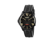 U-Boat Capsoil Darkmoon 44 IPB Quartz Watch, Black, 44 mm, Rubber, 846 -  Iguana Sell