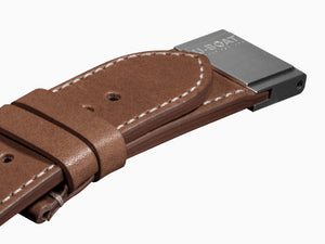 U-Boat Accesorios Strap, Leather, Brown, 23/22 mm., 7584/Z