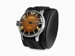 U-Boat Capsoil Darkmoon Soleil Brown SS Quartz Watch, 44 mm, 8703