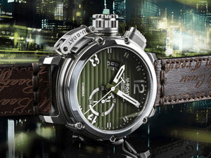 U-Boat Chimera SS Green Automatic Watch, 46 mm, Limited Edition, 9604