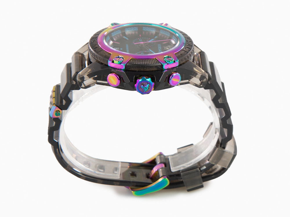 NEW Tendence XL Rainbow Watch Cherry Hi-Tech Polycarbonate Quartz 02013056  50m - Wilson Brothers Jewelry