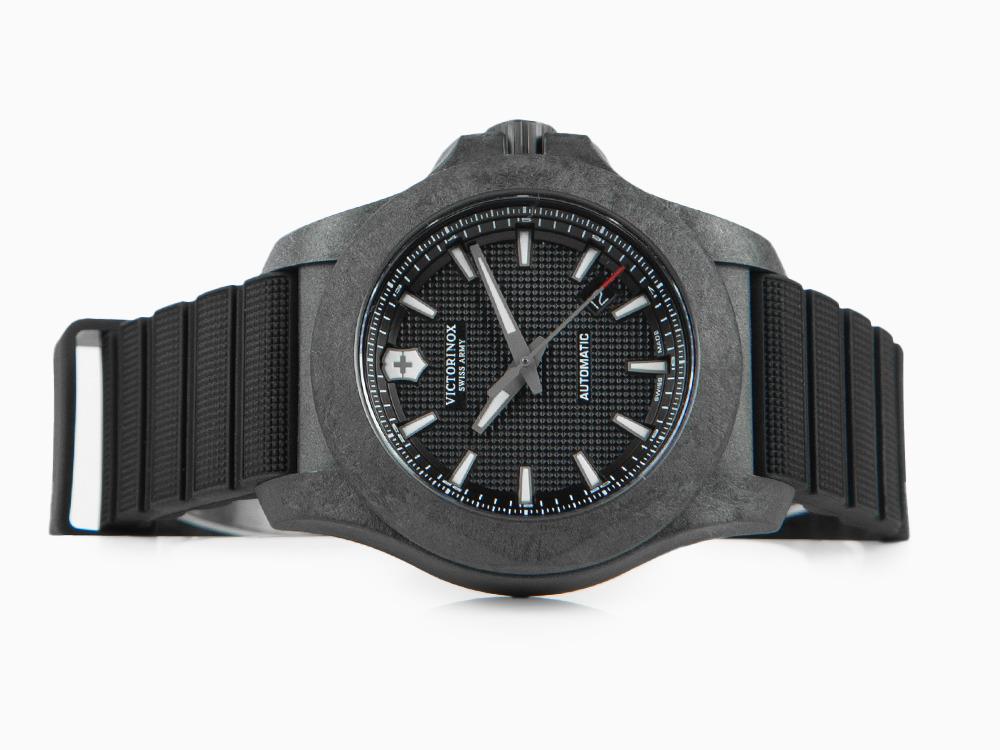 Victorinox I.N.O.X. Carbon Automatic Watch, Carbon, Black, 43 mm ...