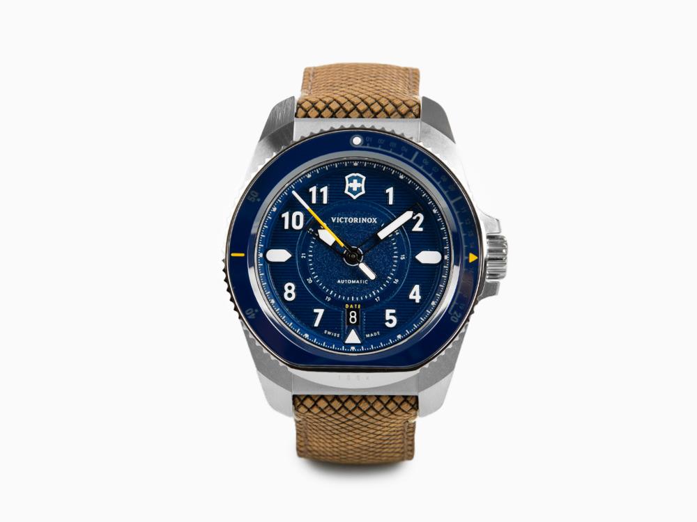 Amazon.com: Victorinox Journey 1884 Automatic Watch with Blue Dial and Wood  Strap Set with Pouch : Clothing, Shoes & Jewelry