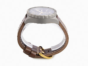 Vostok Europe Almaz Quartz Watch, Titanium, Grey, 47 mm, Chrono, 6S11-320H521
