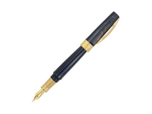 Visconti Mirage Mythos Zeus Fountain Pen, Blue, Gold plated, KP07-09-FP